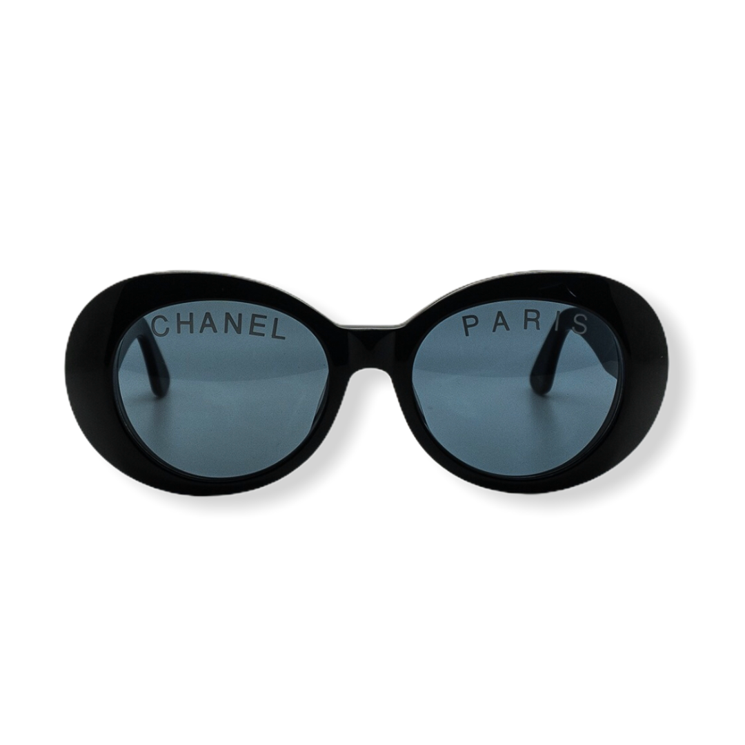 springe låg Beundringsværdig Chanel Oval Frame Vintage Sunglasses – Tailored Styling