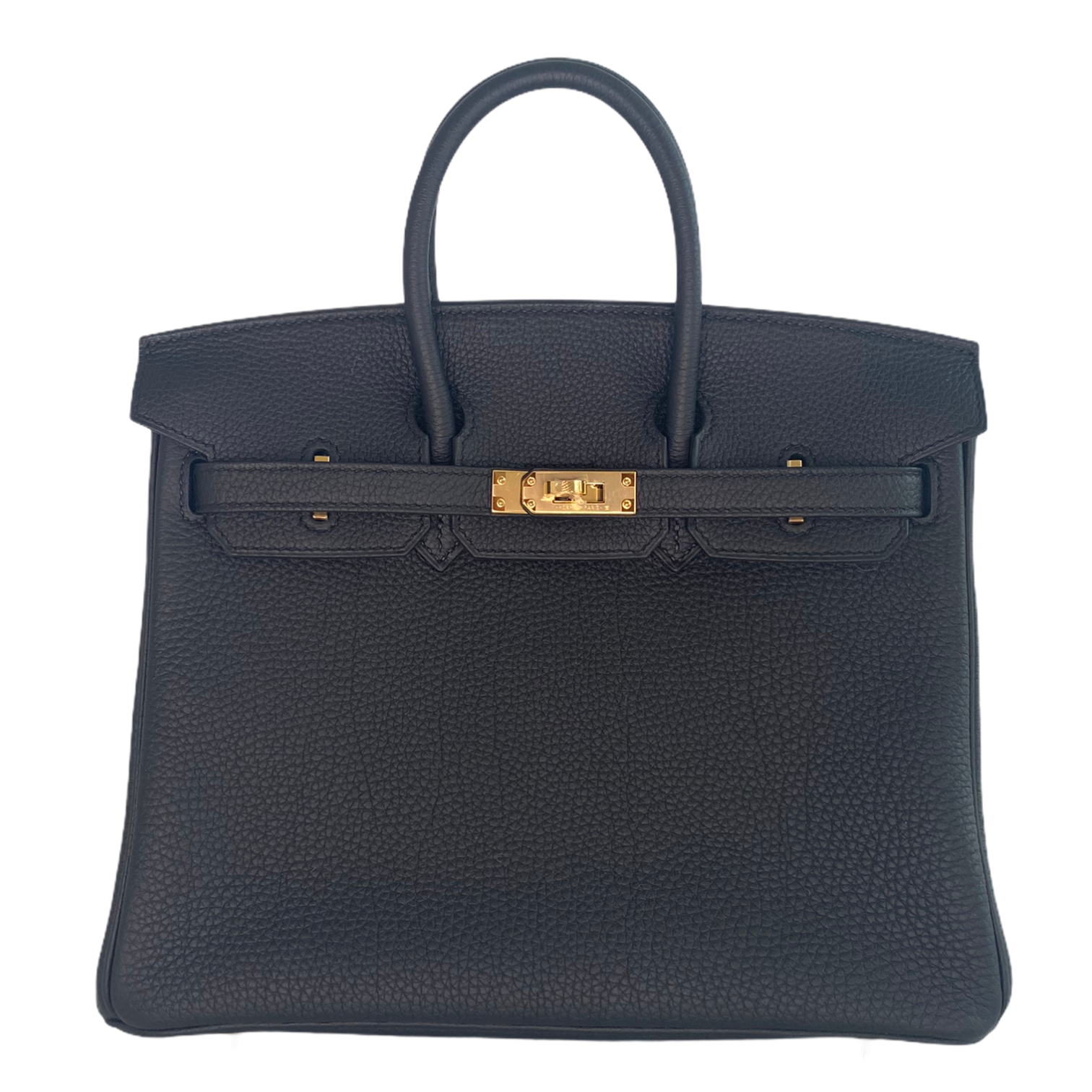 Hermès Birkin 25 Black Togo Gold Hardware – Tailored Styling