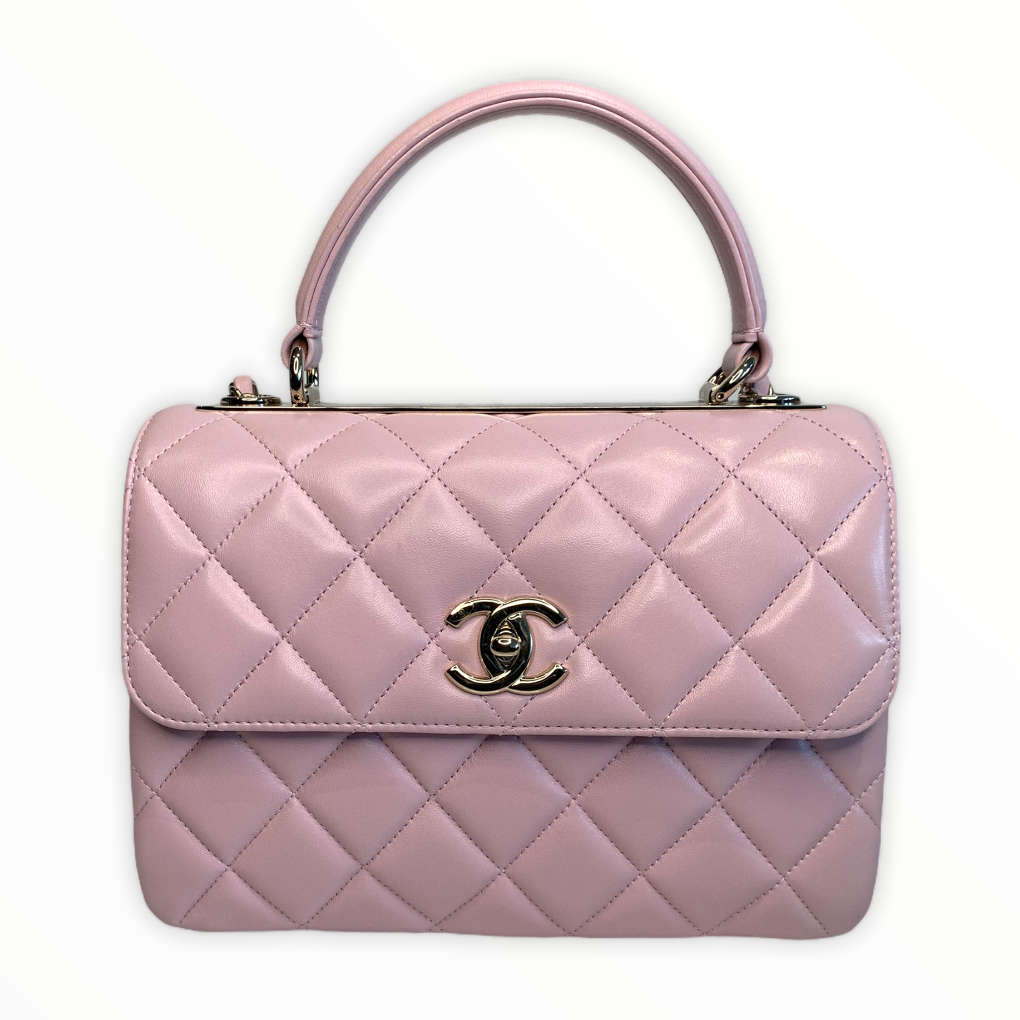 Chanel Trendy CC Small Light Pink Tailored Styling