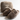 Tailored Styling Chanel brown shearling pouch and mule slipper set featuring embroidered CC logos
