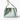 Tailored Styling Chanel 25 small hobo bag in mint green caviar leather with gold-tone hardware and quilted detail.