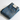 Tailored Styling Chanel light blue denim cargo jeans featuring a stitched CC logo on the back pocket and leather tag.