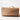 Tailored Styling Chanel Cruise large tote in beige straw with gold-tone protective feet on the base