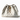 Tailored Styling Chanel 25 small hobo bag in white caviar leather with gold-tone hardware and quilted detailing.