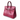 Tailored Styling Hermès Birkin 25 handbag in fuchsia shiny lizard leather with polished palladium hardware