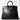 Tailored Styling Hermés Birkin 25 handbag in black ostrich leather with gold hardware