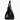 Tailored Styling Hermès Birkin 25 handbag in black Swift leather with palladium hardware, side view.