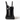 Tailored Styling Hermés Birkin 25 in black Togo leather with palladium hardware, side view