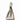 Tailored Styling Hermès Birkin 25 in Gris Pale Togo leather with palladium hardware, side view of handbag.