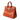 Tailored Styling Hermès Birkin 25 in orange shiny lizard leather with polished palladium hardware