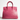 Tailored Styling Hermès Birkin 30 in vibrant Rose Tyrien pink ostrich leather with a classic structured silhouette.
