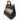 Tailored Styling Hermès Birkin HAC 40 in black Togo leather with matching black PVC hardware in a side profile view.