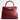 Tailored Styling Hermès Kelly 28 bag in Rouge Grenat Epsom leather with gold hardware and a structured silhouette.