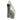 Tailored Styling Hermès Kelly Elan Folie bag in Gris Perle Himalaya matte alligator with feather trim and palladium