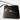 Tailored Styling Hermès Kelly en Désordre 20 in black Epsom leather with gold hardware and asymmetric silhouette.
