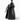 Tailored Styling Hermès Kelly en Désordre 20 in black Epsom leather with gold hardware, side profile view.