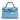 Tailored Styling Hermès Mini Kelly 20 bag in Blue Celeste Epsom leather with polished palladium hardware