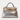 Tailored Styling Hermès Mini Kelly 20 in metallic silver Chèvre leather with palladium hardware and protective felt