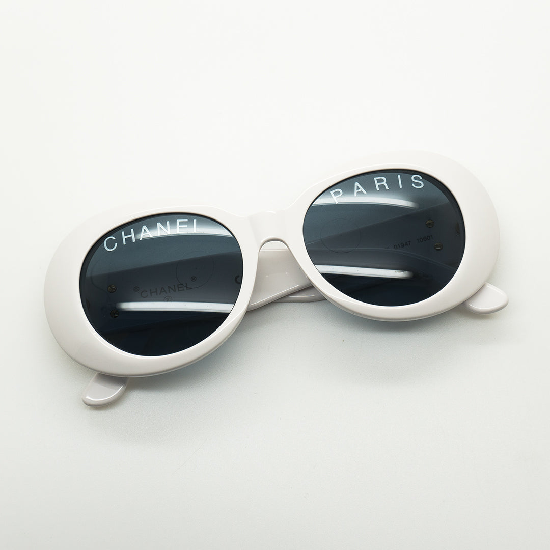 Chanel Oval Frame Vintage Sunglasses – Tailored Styling