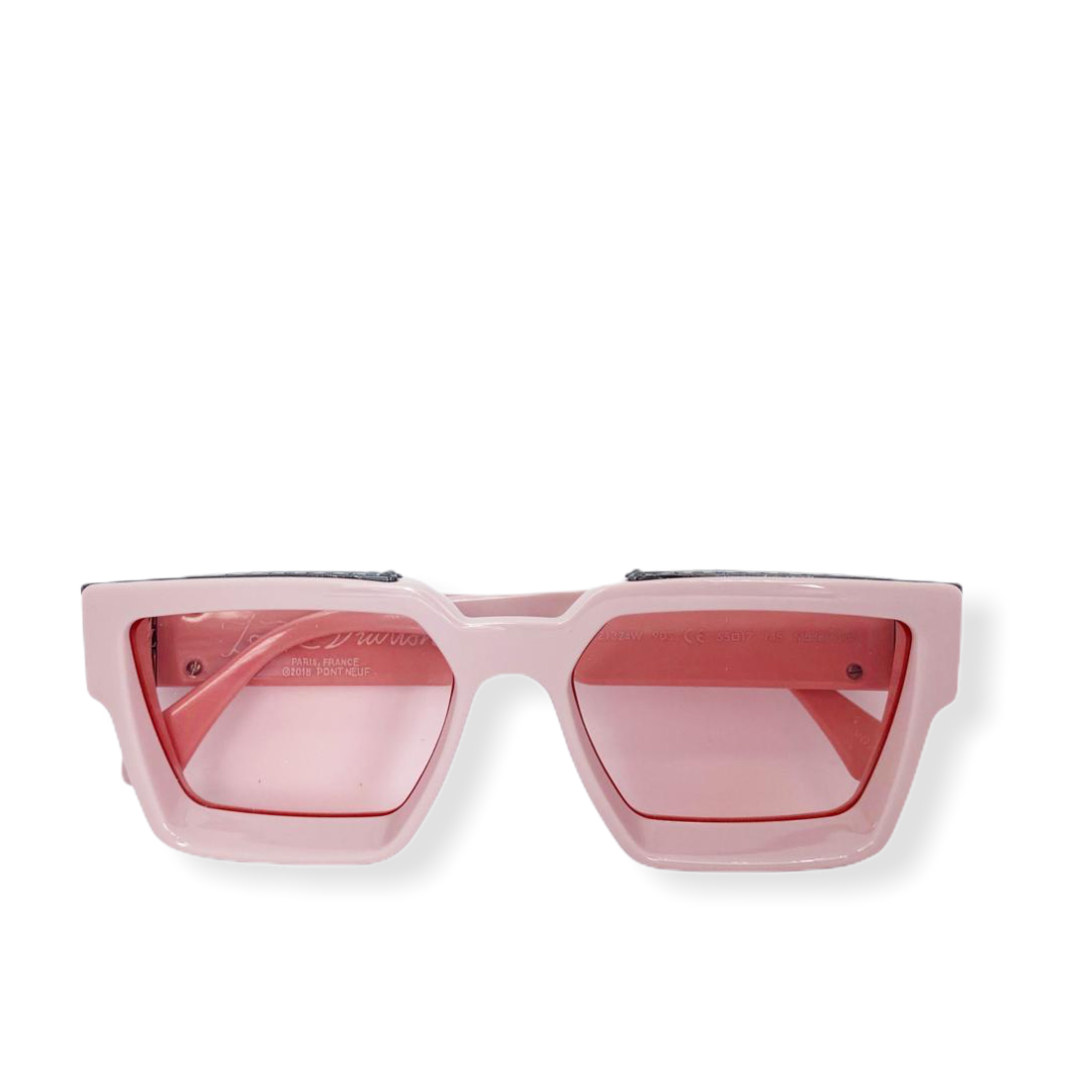 Louis Vuitton 1.1 Millionnaires Red Plastic Sunglasses