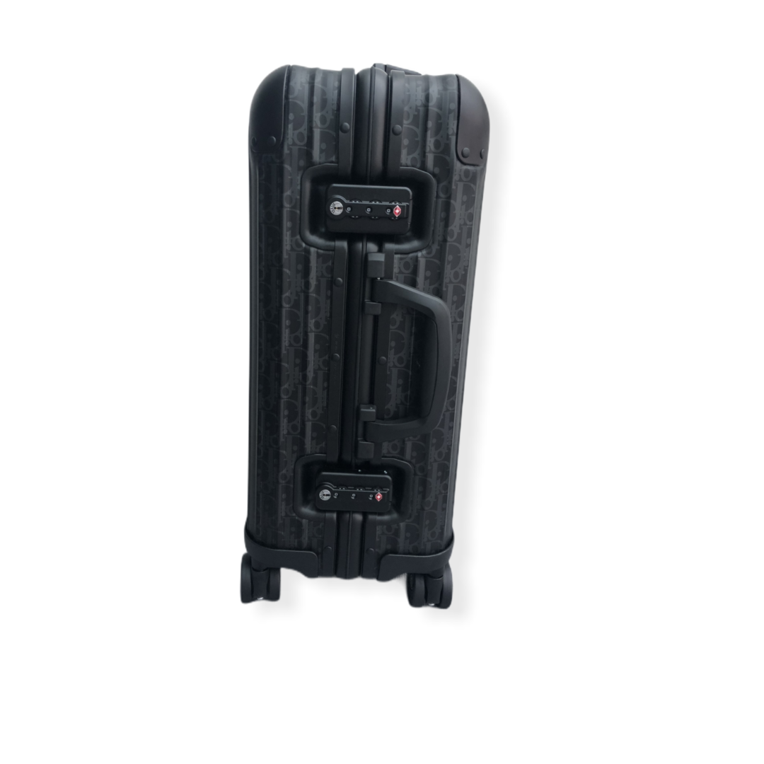 Dior x RIMOWA Collaboration Limited Suitcase Black 35L 55×40×23cm