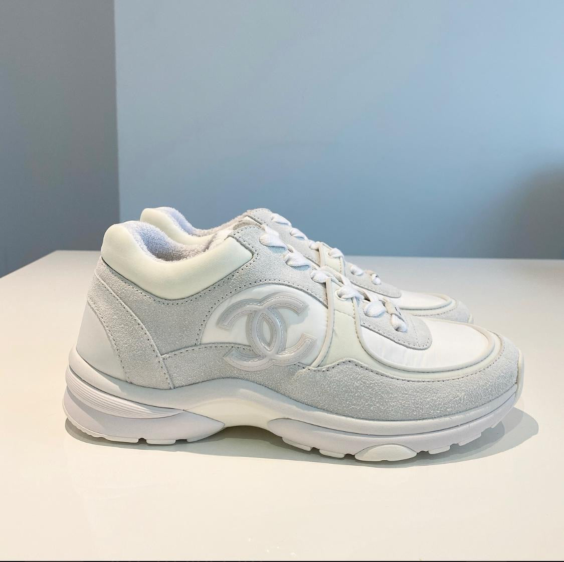 Classic White Chanel Runners